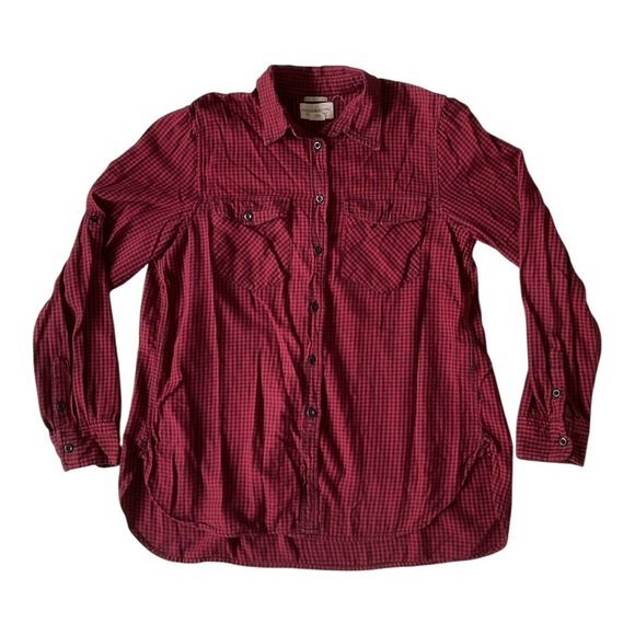 Denim & Supply Ralph Lauren Plaid Button-Down Shirt – Size L - Picture 2 of 5